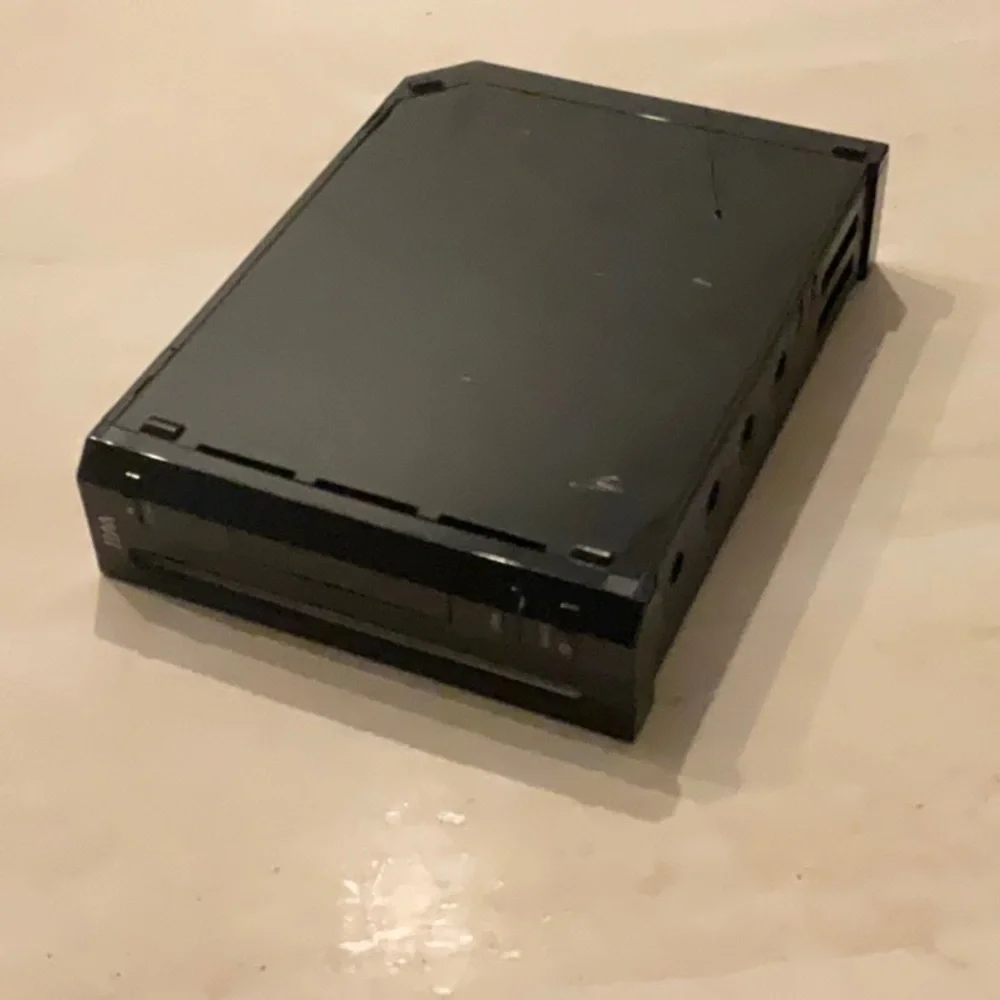 Nintendo Wii Console For Parts Or Repair Not Working Model RVL-001 Broken Black